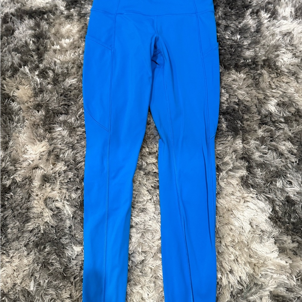 Women's Blue Lululemon leggings